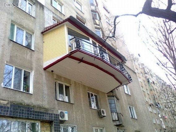 Modificar balcones de edificios