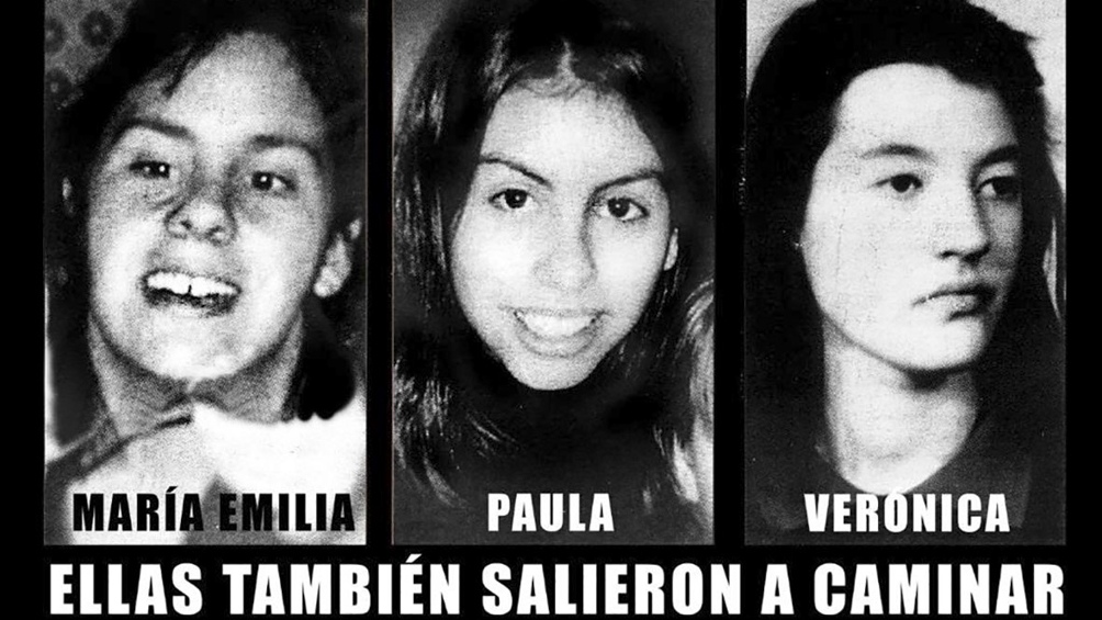 María Emilia, Paula y Verónica: las tres amigas a quienes sus padres vieron por última vez el 9 de noviembre de 1997.